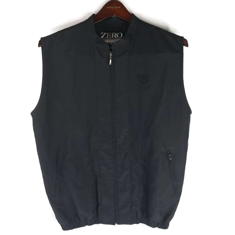 Zero restriction zip black  golf SZ L men's C12